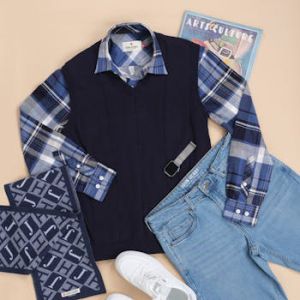 Cotton Half-Sleeve Shirt