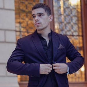 Tailored Navy Blazer