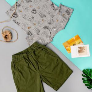 Cotton Henley Shirt