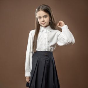 Pleated School Skirt