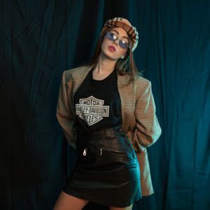 Biker Wrap Skirt