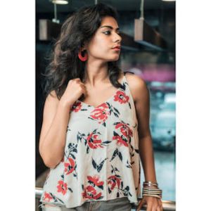 Sleeveless Striped Top