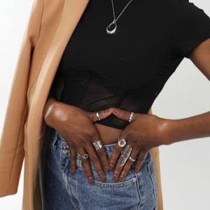 Ruffle Sleeve Top